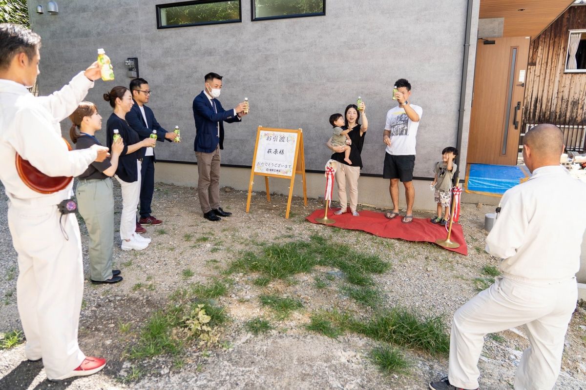 「福岡市城南区11」注文住宅現場リポート⑥【お引き渡し式】