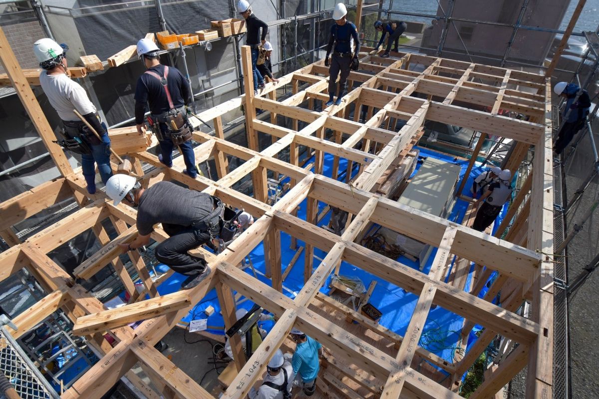「福岡市西区07」注文住宅現場リポート④【上棟式】