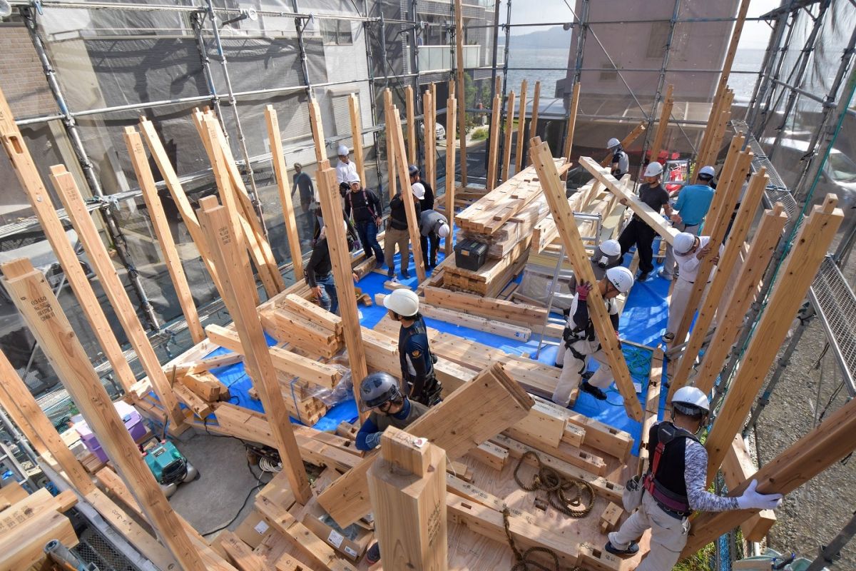 「福岡市西区07」注文住宅現場リポート④【上棟式】
