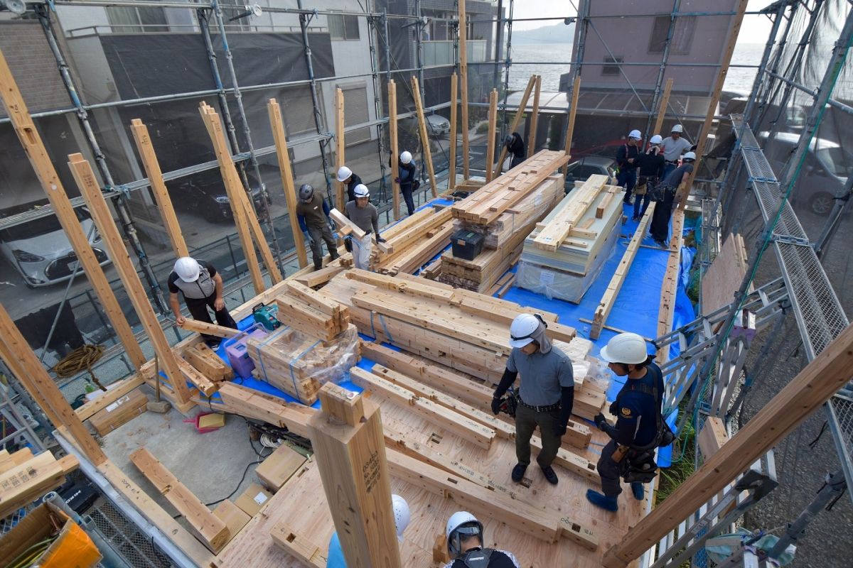 「福岡市西区07」注文住宅現場リポート④【上棟式】