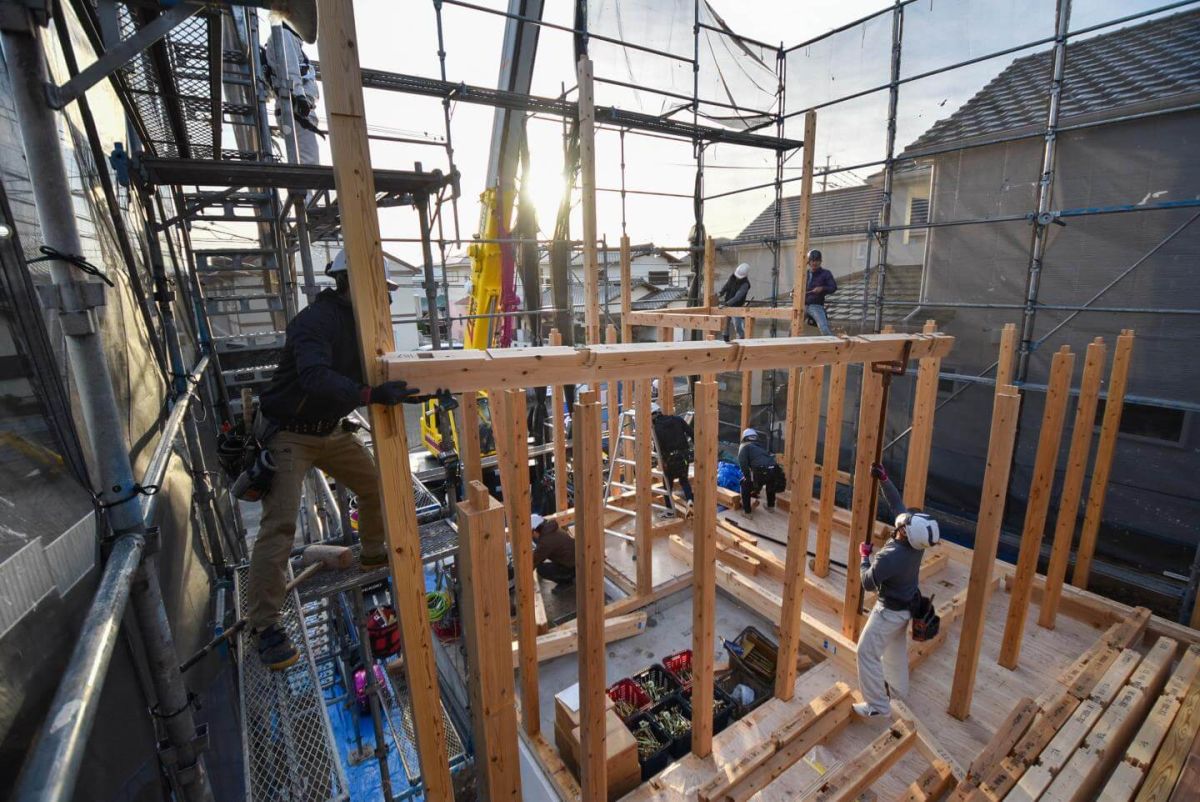 「福岡市城南区10」注文住宅現場リポート①【上棟式】