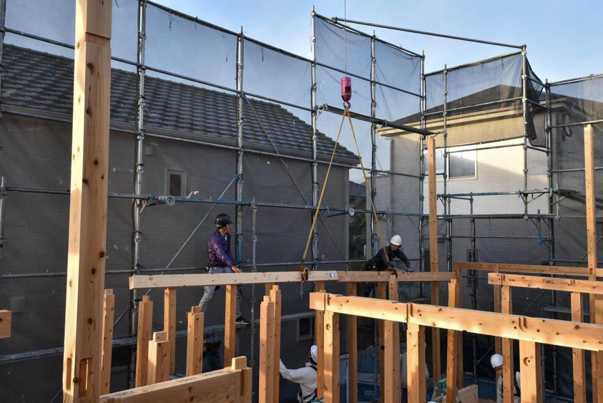 「福岡市城南区10」注文住宅現場リポート①【上棟式】