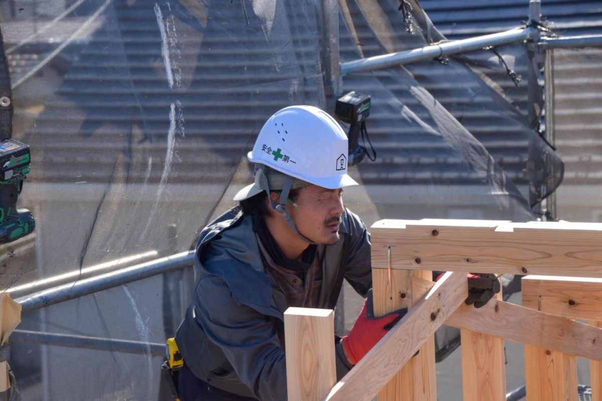 福岡県福岡市城南区10　注文住宅建築現場リポート①　～上棟式・前半～