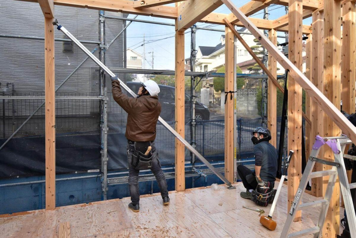 「福岡市城南区10」注文住宅現場リポート①【上棟式】