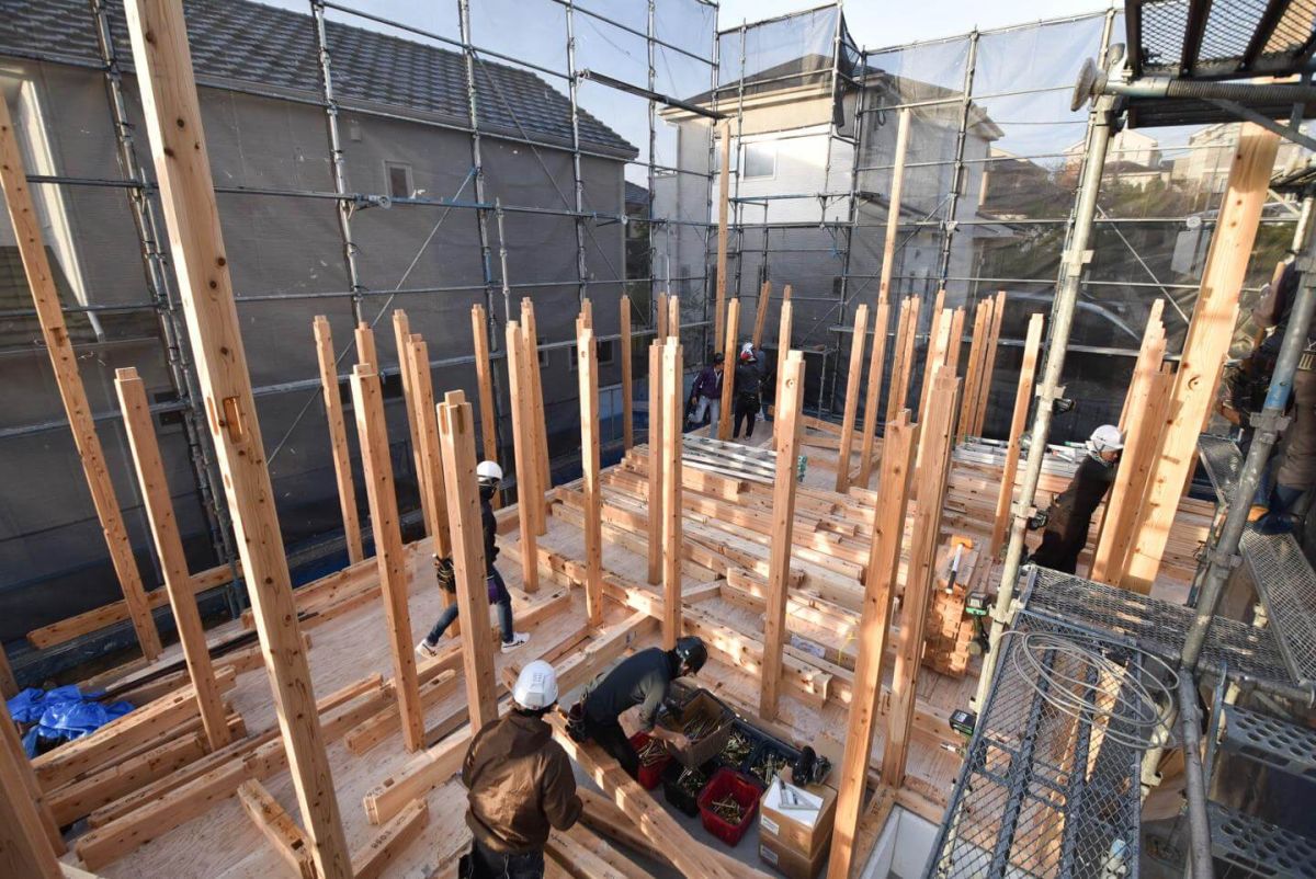 「福岡市城南区10」注文住宅現場リポート①【上棟式】