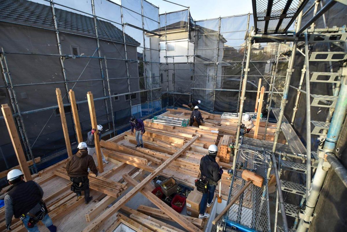 「福岡市城南区10」注文住宅現場リポート①【上棟式】