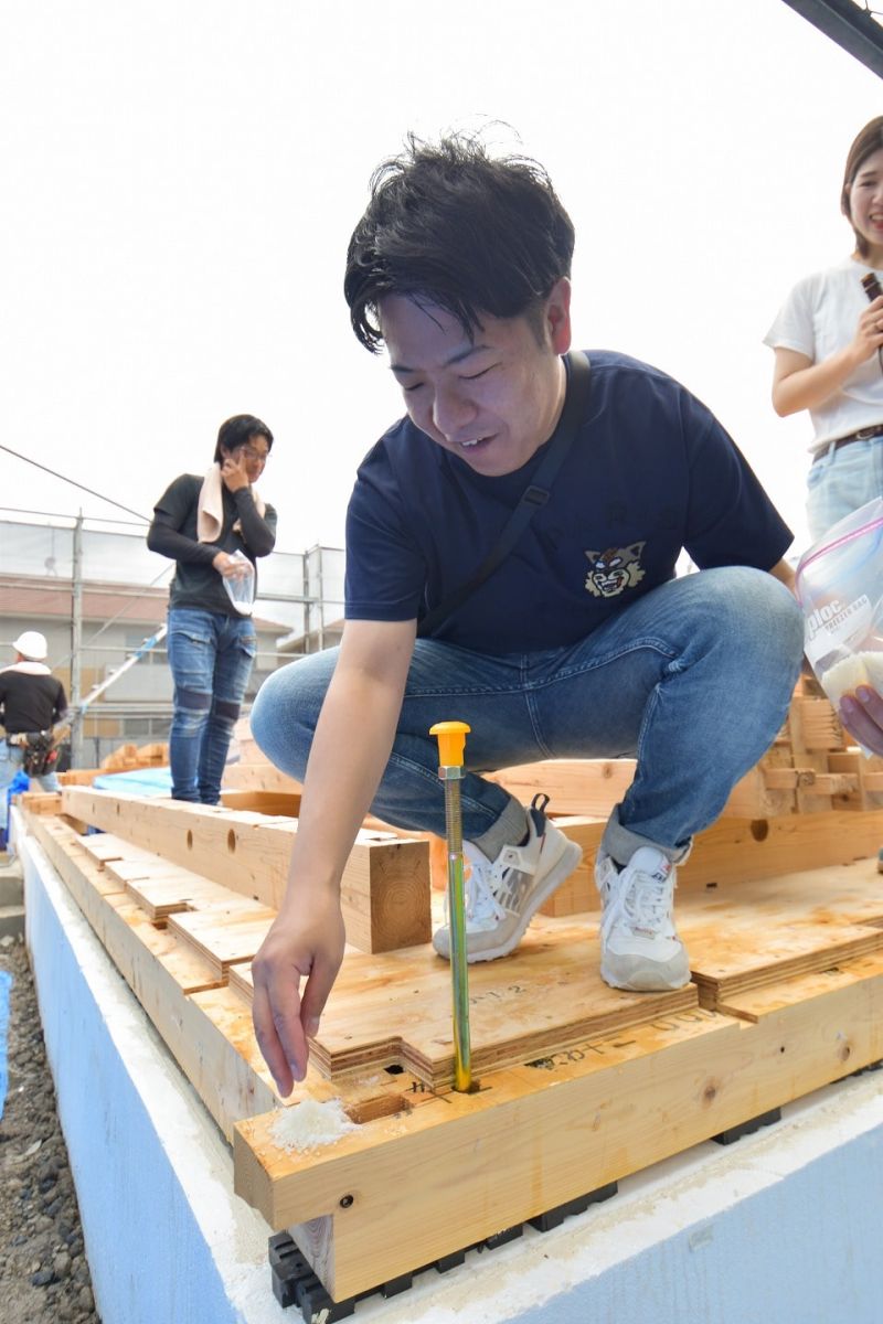 福岡県筑紫野市12　注文住宅建築現場リポート②　～上棟式〜