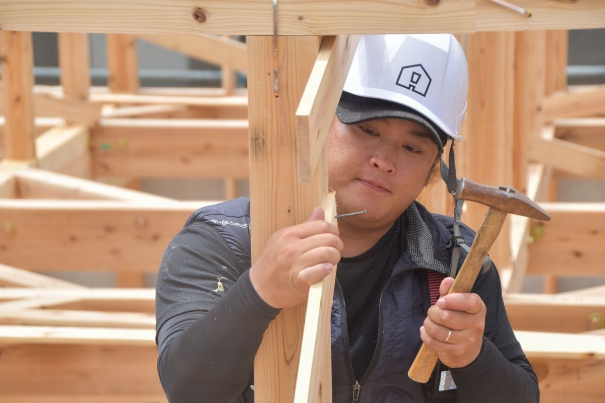 「筑紫野市12」注文住宅現場リポート②【上棟式】