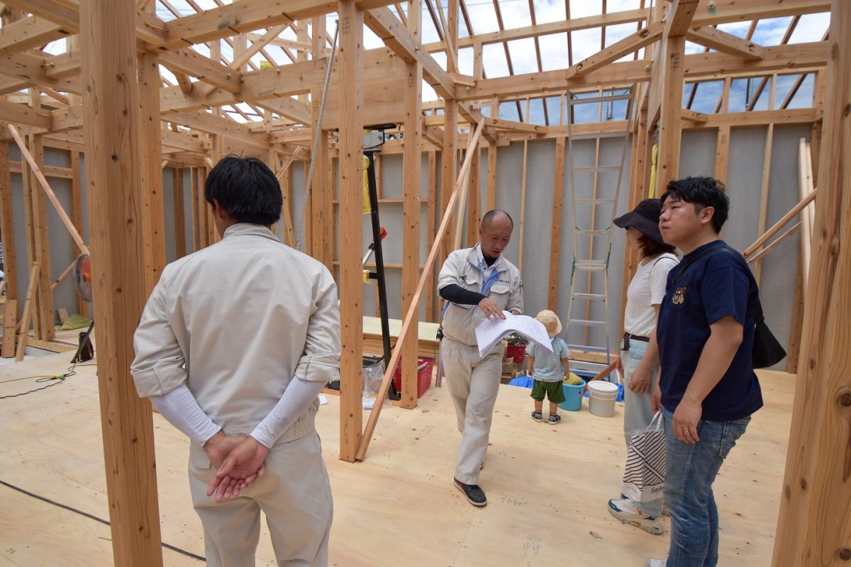 「筑紫野市12」注文住宅現場リポート②【上棟式】