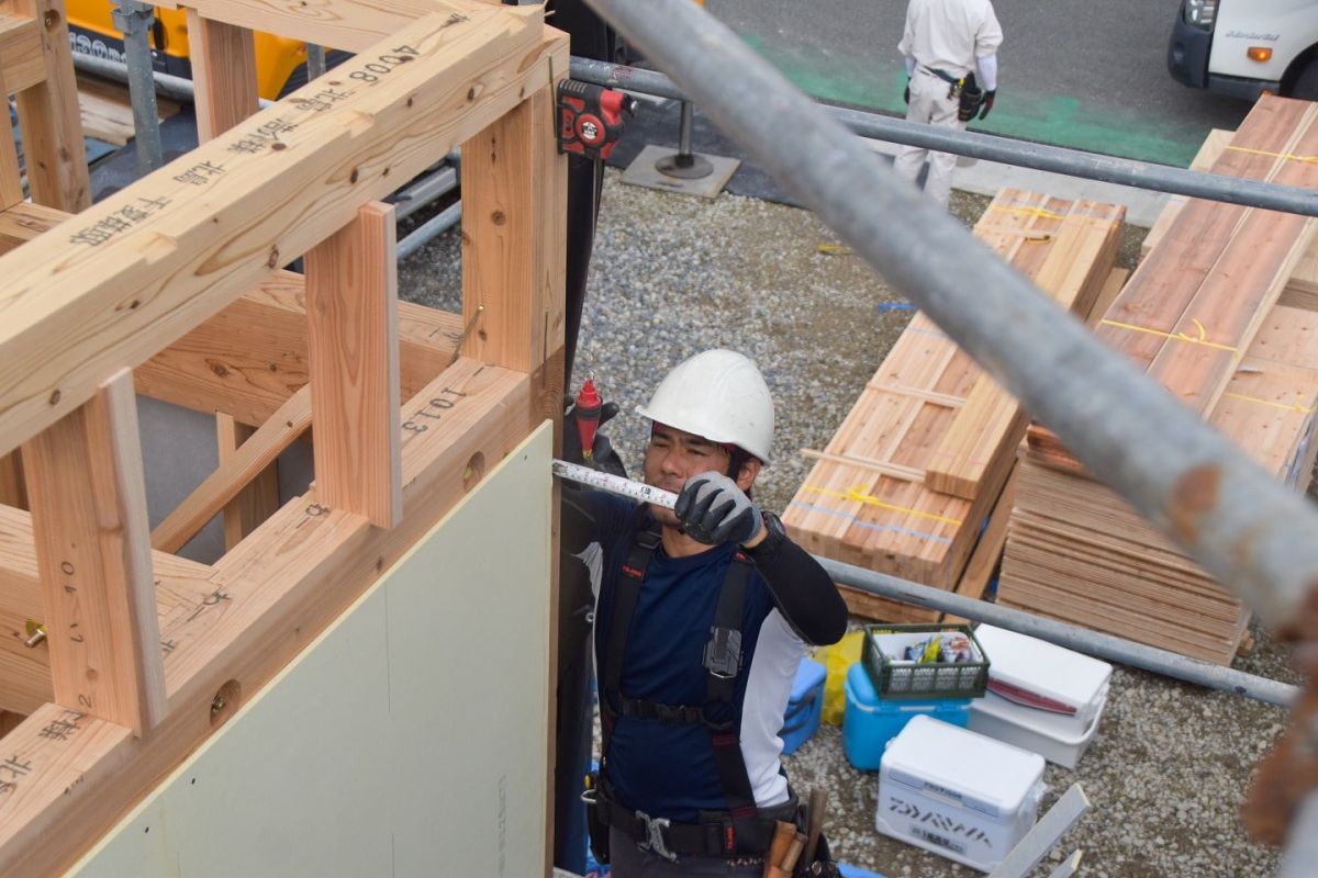 福岡県筑紫野市12　注文住宅建築現場リポート②　～上棟式〜