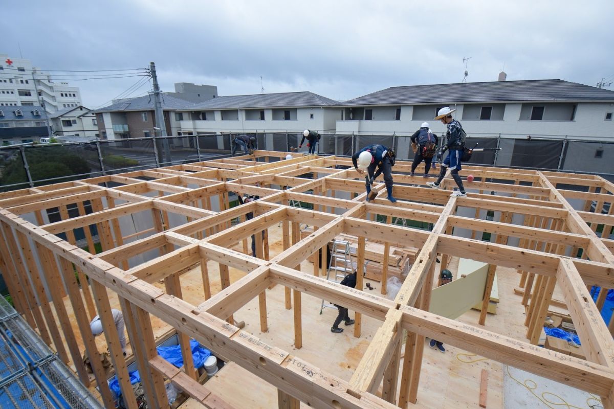 「筑紫野市12」注文住宅現場リポート②【上棟式】