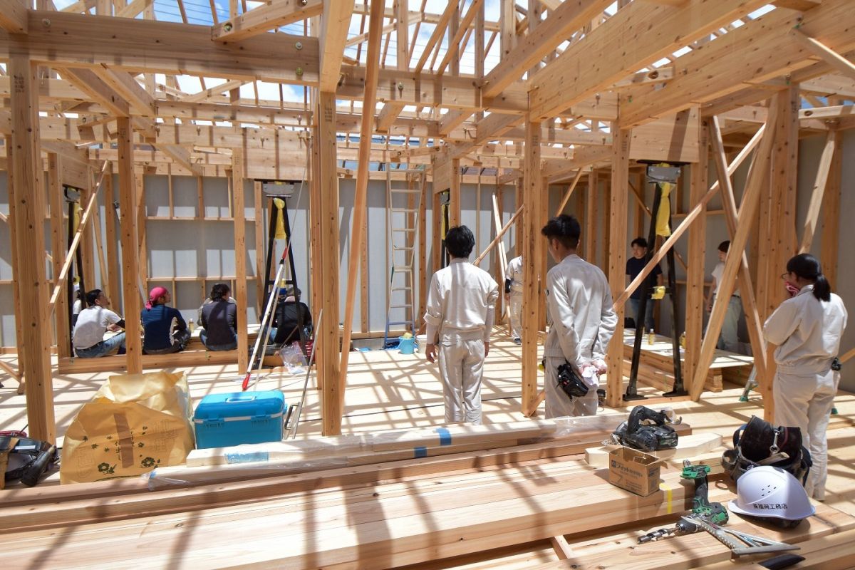 「筑紫野市12」注文住宅現場リポート②【上棟式】