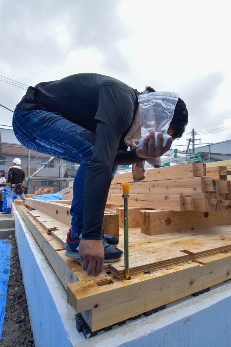 福岡県筑紫野市12　注文住宅建築現場リポート②　～上棟式〜