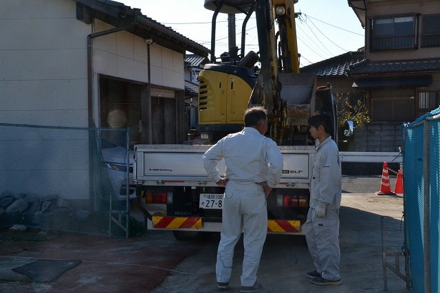 「福岡市西区千里01」注文住宅現場リポート②【基礎工事】【根切り】