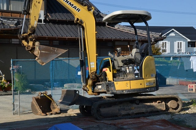 「福岡市西区千里01」注文住宅現場リポート②【基礎工事】【根切り】