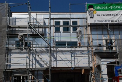 福岡市南区清水01　注文住宅建築現場リポート⑩