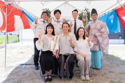 「福津市14」注文住宅現場リポート①【地鎮祭】
