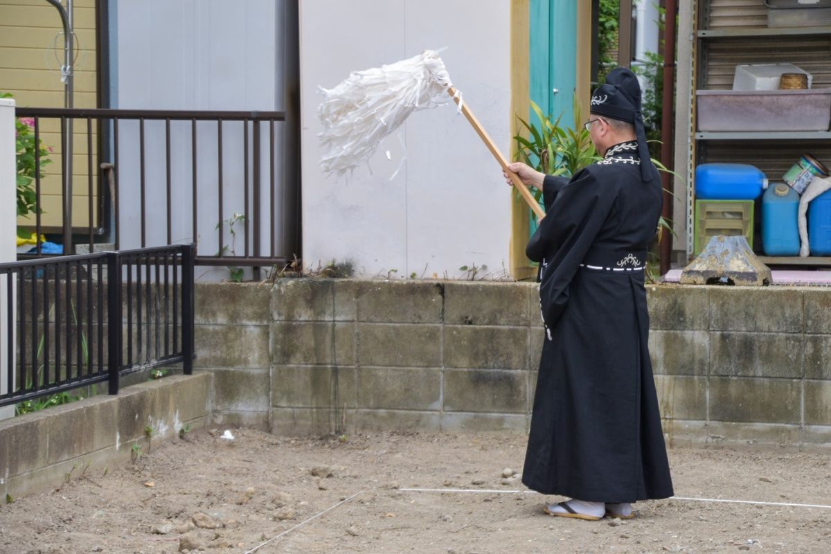 福岡県那珂川市10　注文住宅建築現場リポート①　～地鎮祭～