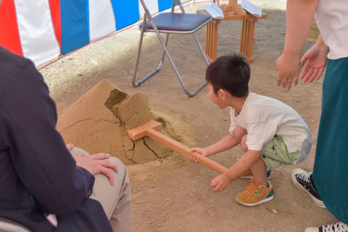 福岡県那珂川市10　注文住宅建築現場リポート①　～地鎮祭～