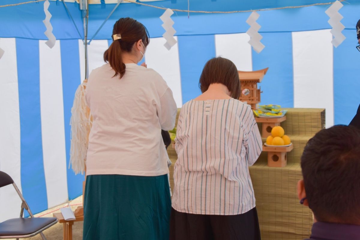 福岡県那珂川市10　注文住宅建築現場リポート①　～地鎮祭～