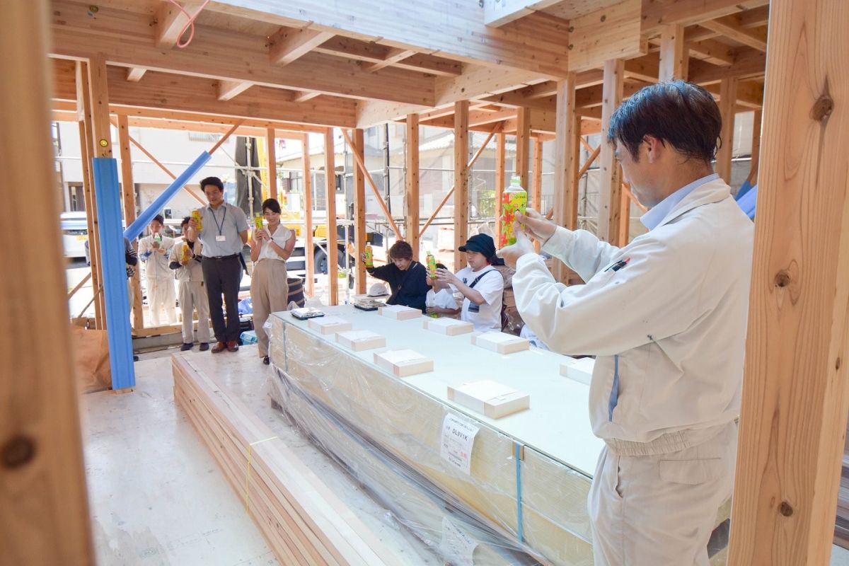 「春日市13」注文住宅現場リポート④【上棟式】