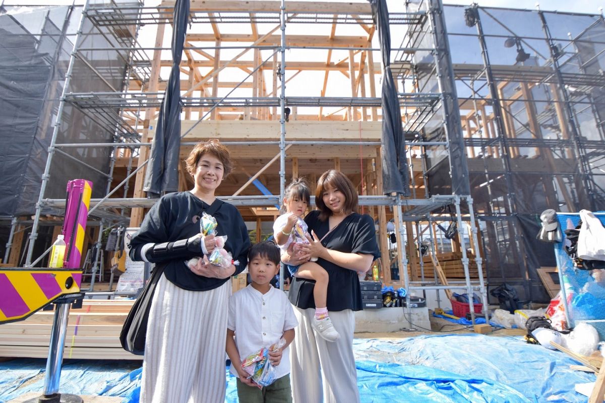 「春日市13」注文住宅現場リポート④【上棟式】