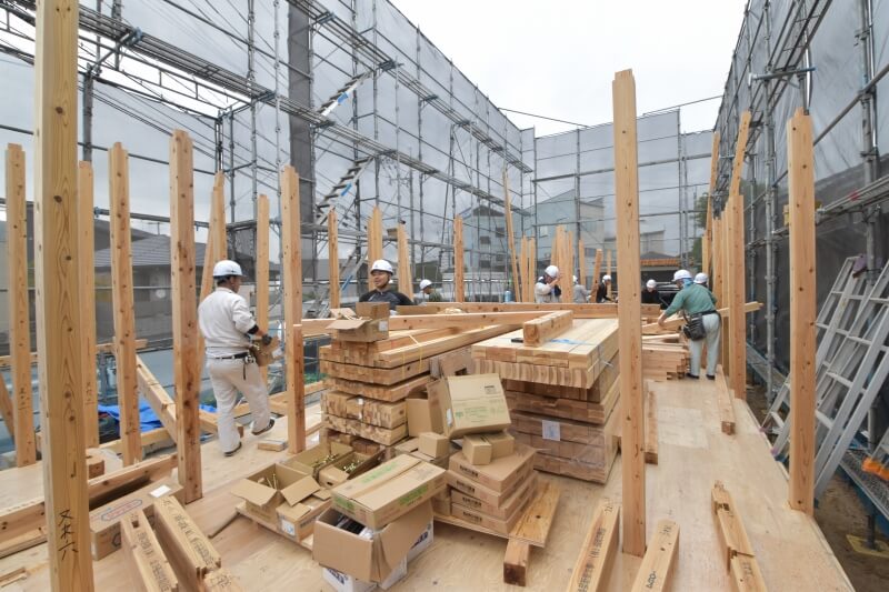 「太宰府市05」注文住宅現場リポート⑤【上棟式】