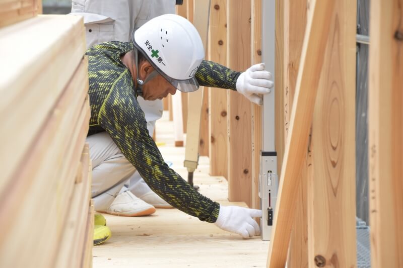 福岡県太宰府市05　注文住宅建築現場リポート⑤　～上棟式～