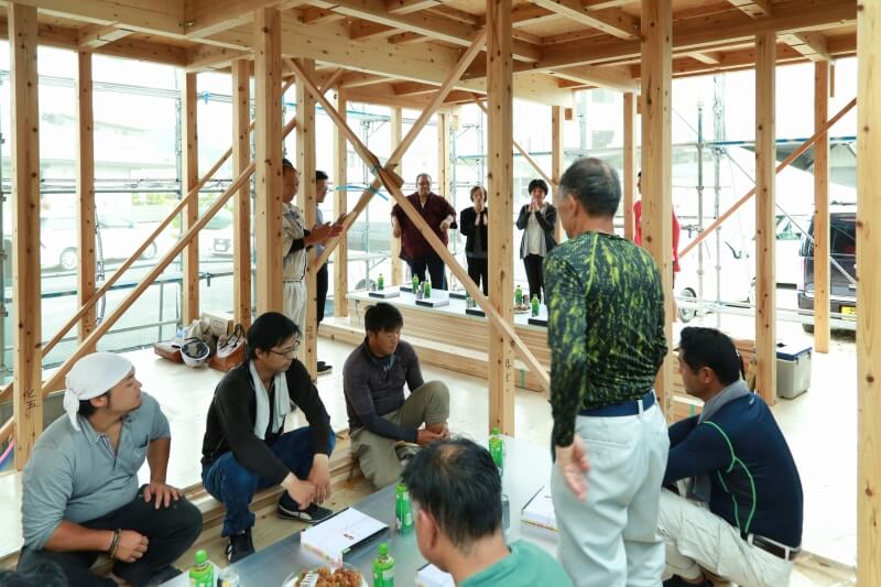 「太宰府市05」注文住宅現場リポート⑤【上棟式】