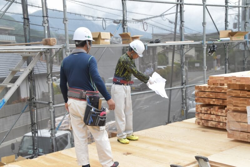 「太宰府市05」注文住宅現場リポート⑤【上棟式】