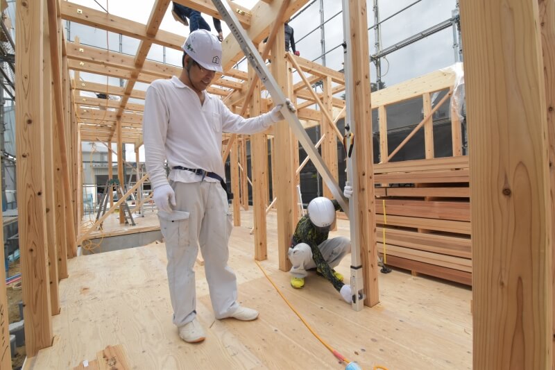 福岡県太宰府市05　注文住宅建築現場リポート⑤　～上棟式～