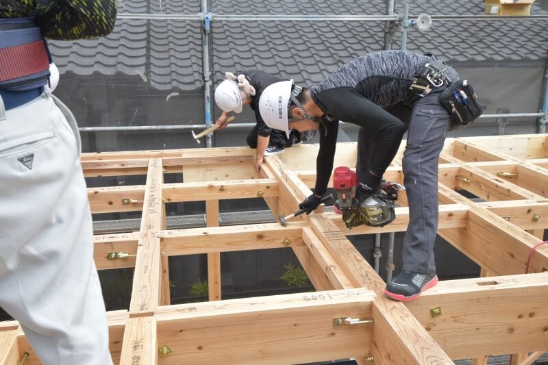 「太宰府市05」注文住宅現場リポート⑤【上棟式】