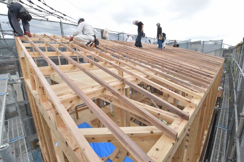 「太宰府市05」注文住宅現場リポート⑤【上棟式】