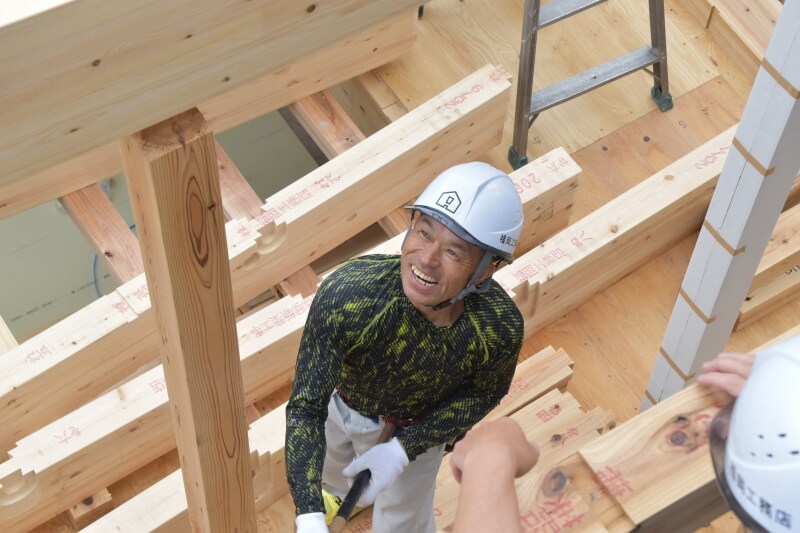 「太宰府市05」注文住宅現場リポート⑤【上棟式】