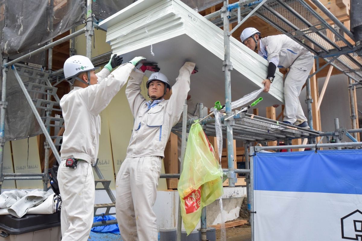 福岡県福岡市城南区11　注文住宅建築現場リポート③　～上棟式・前編～