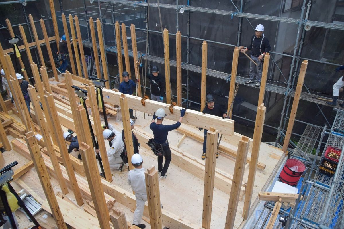 「福岡市城南区11」注文住宅現場リポート③【上棟式】