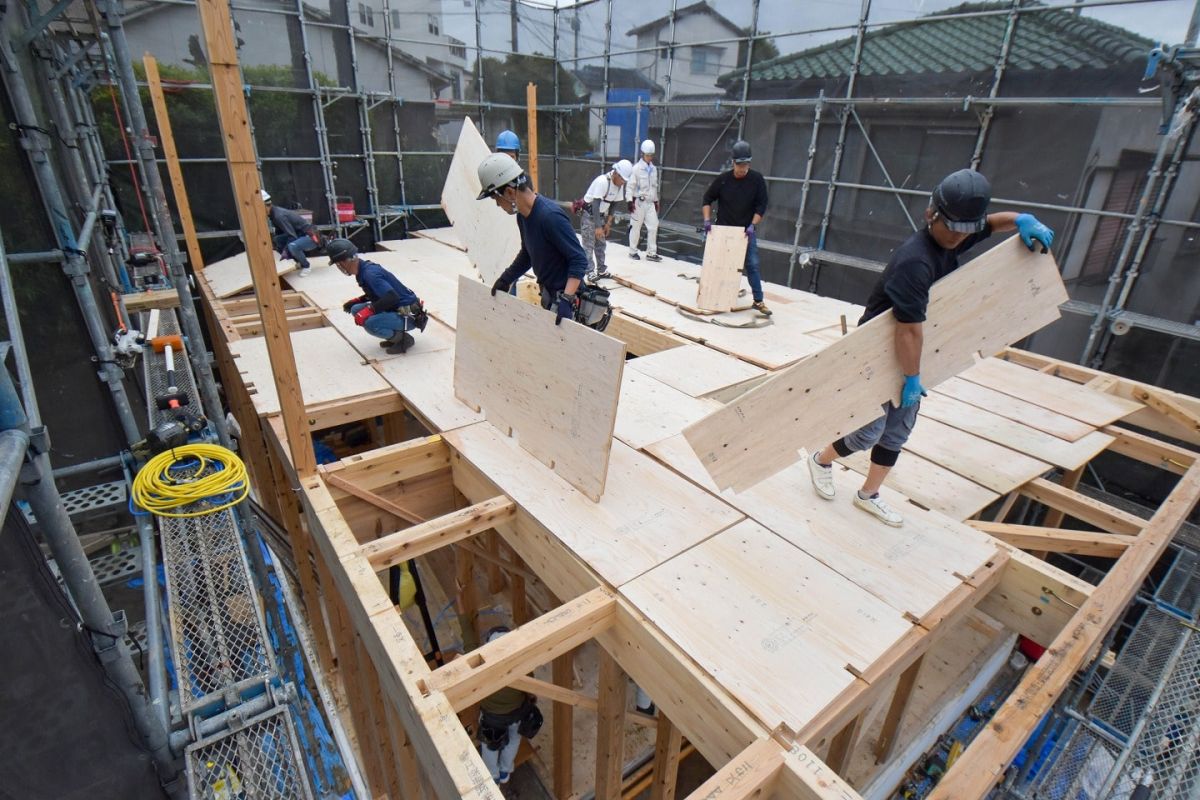 「福岡市城南区11」注文住宅現場リポート③【上棟式】