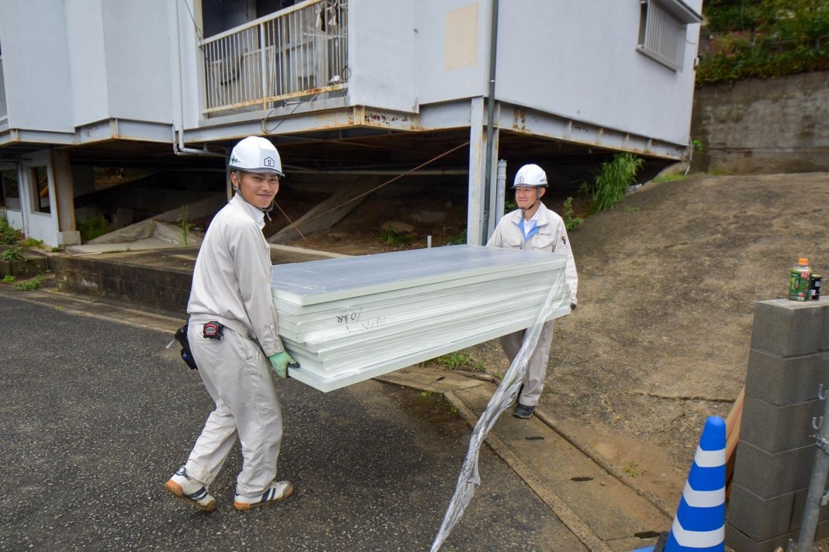 福岡県福岡市城南区11　注文住宅建築現場リポート③　～上棟式・前編～