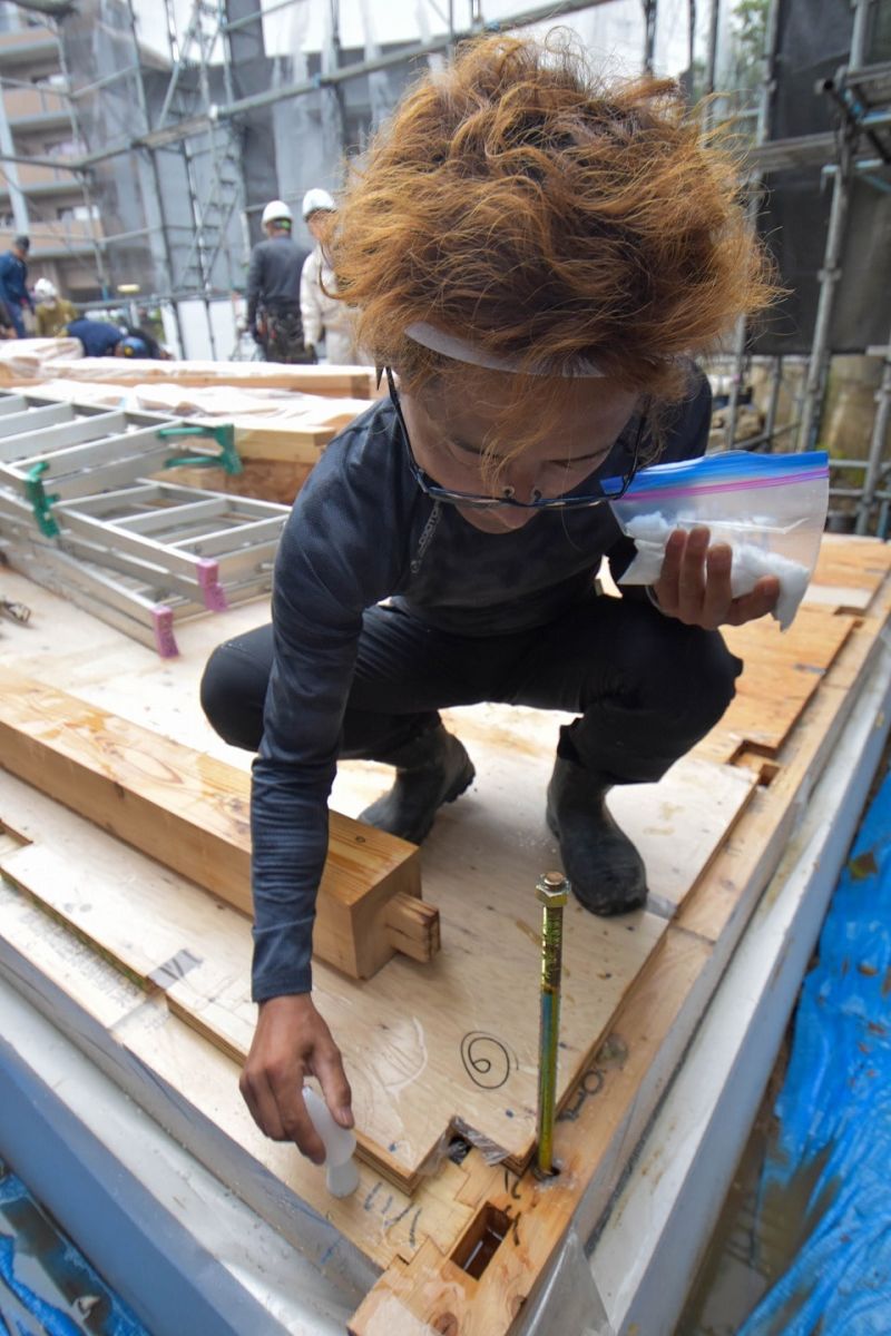 「福岡市城南区11」注文住宅現場リポート③【上棟式】