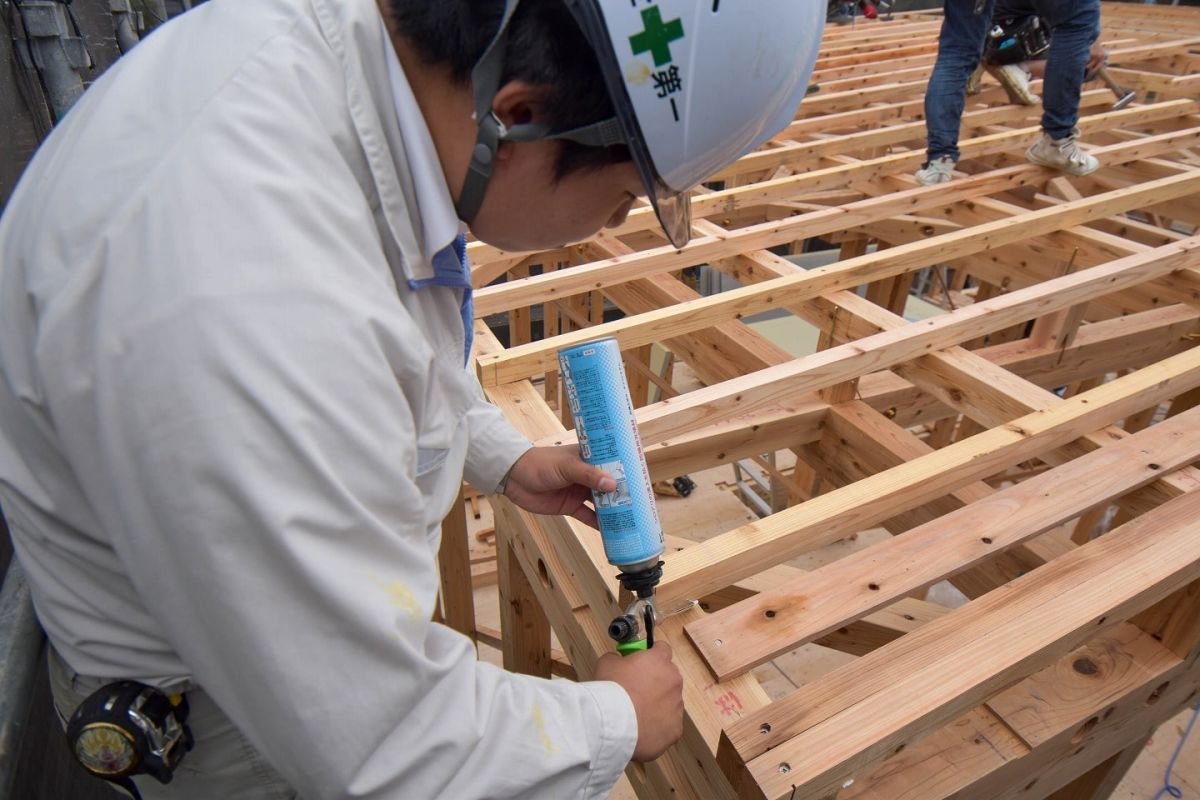 「福岡市城南区11」注文住宅現場リポート③【上棟式】