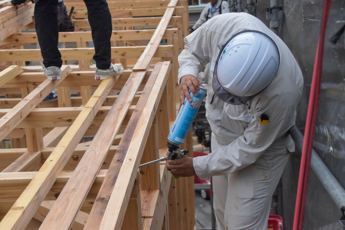 「福岡市城南区11」注文住宅現場リポート③【上棟式】