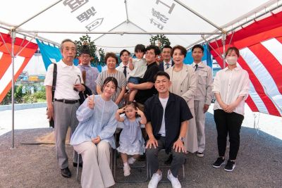 「朝倉郡筑前町05」注文住宅現場リポート①【地鎮祭】