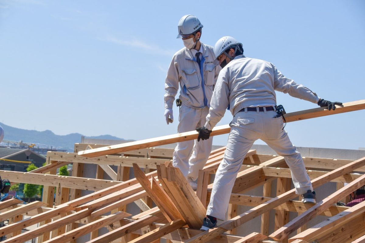 福岡市早良区野芥02　注文住宅建築現場リポート③　～上棟式・後編～