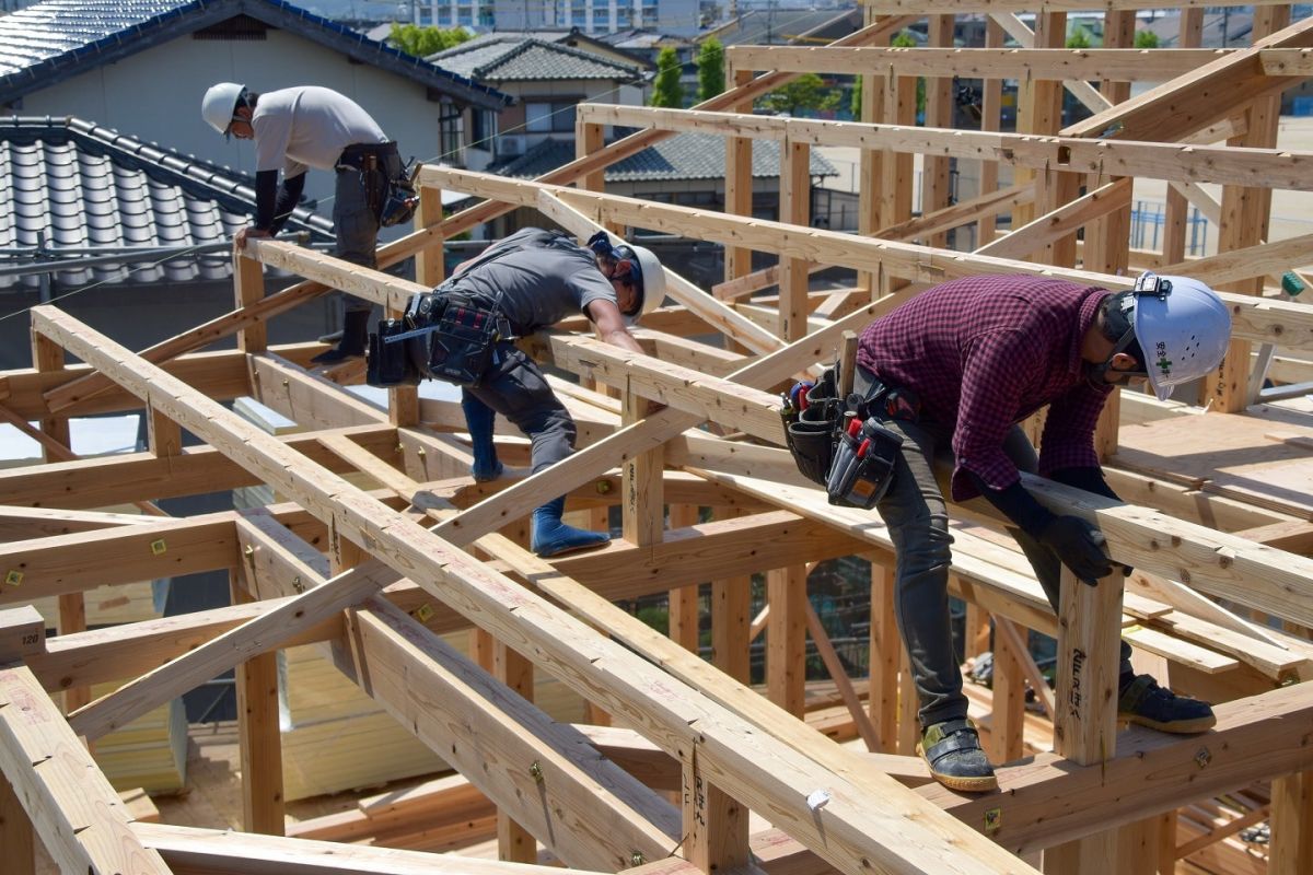 「福岡市早良区野芥02」注文住宅現場リポート③【上棟式】