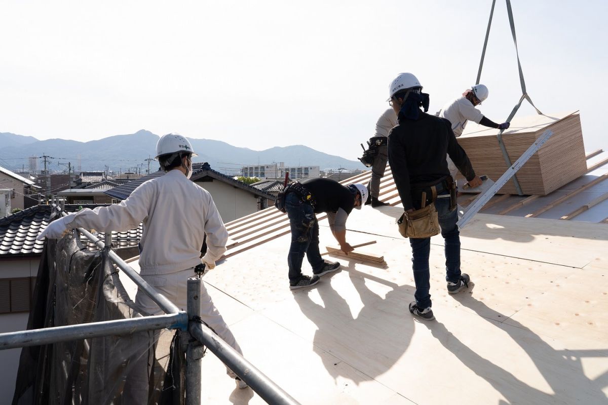 「福岡市早良区野芥02」注文住宅現場リポート③【上棟式】
