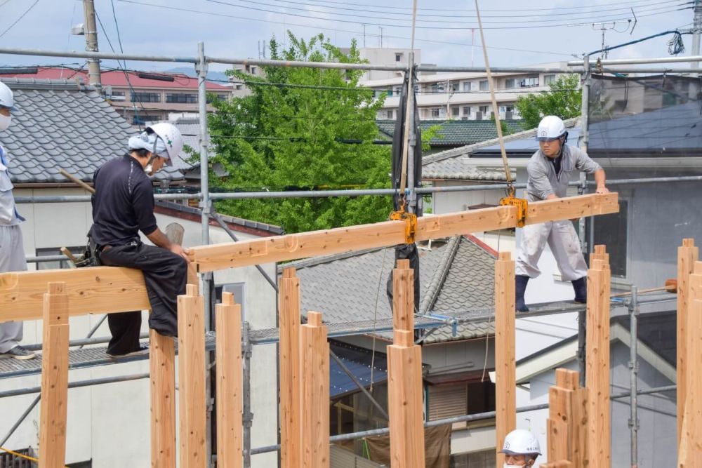 福岡県春日市09　注文住宅建築現場リポート④　～上棟式～