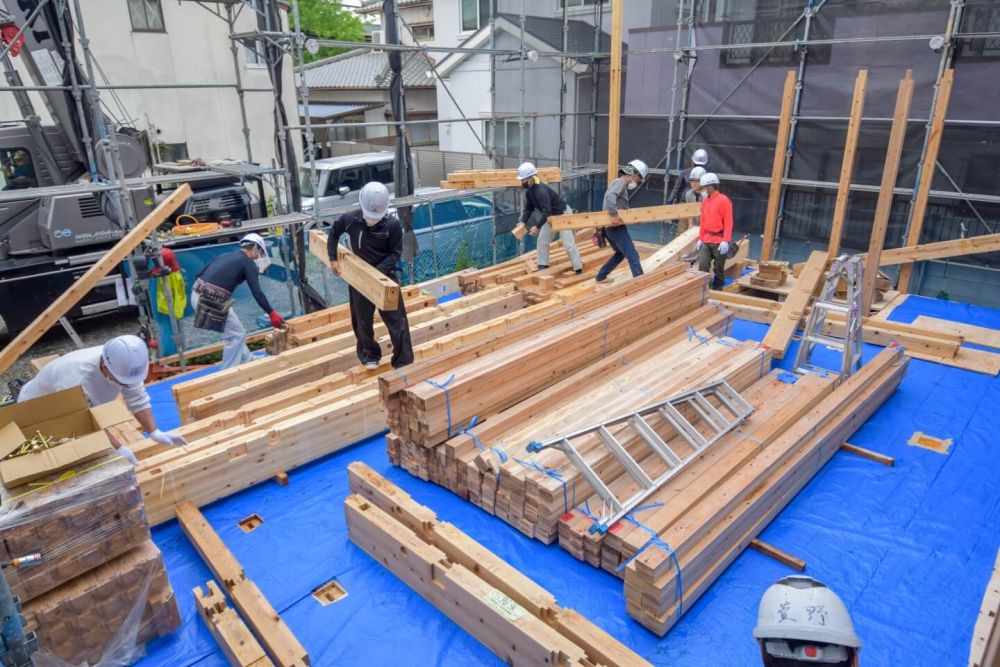 福岡県春日市09　注文住宅建築現場リポート④　～上棟式～