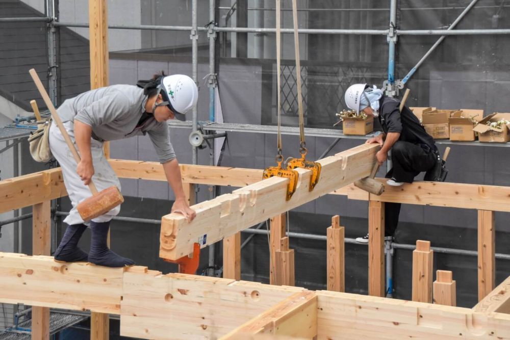 福岡県春日市09　注文住宅建築現場リポート④　～上棟式～