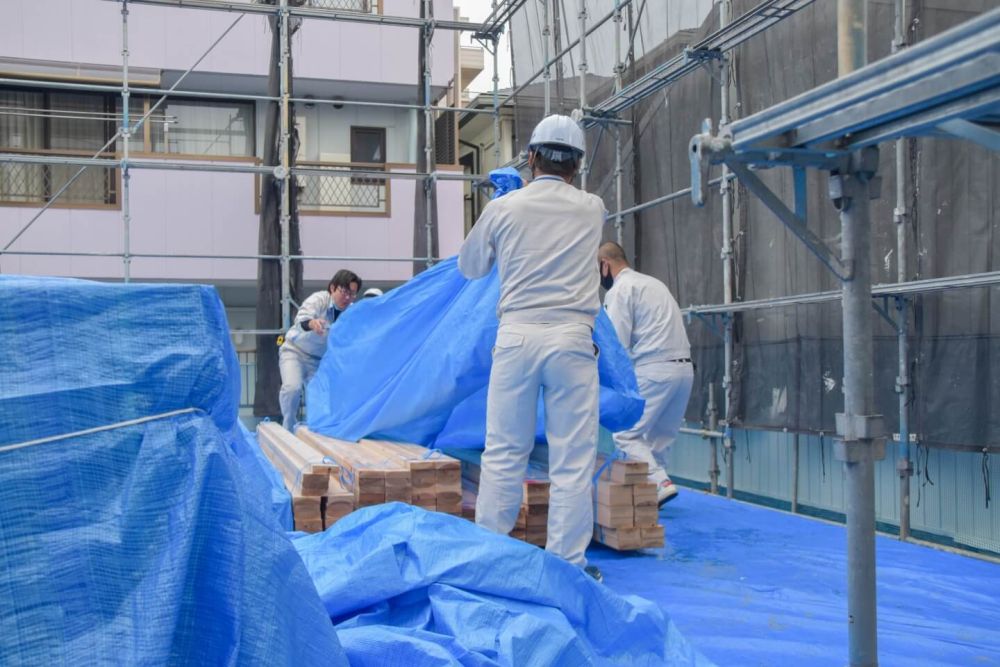 福岡県春日市09　注文住宅建築現場リポート④　～上棟式～