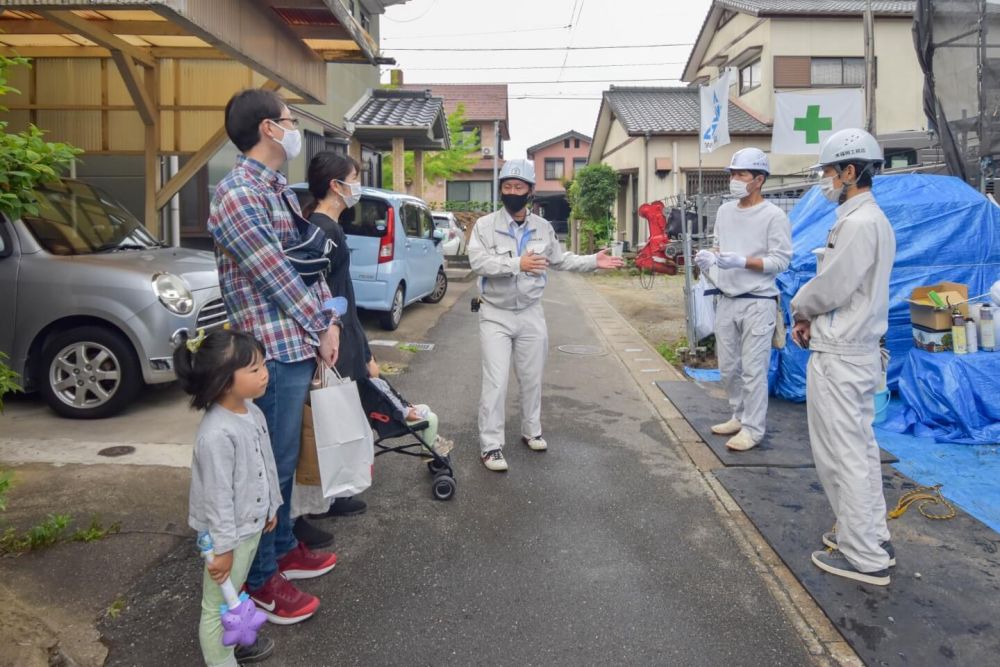 福岡県春日市09　注文住宅建築現場リポート④　～上棟式～